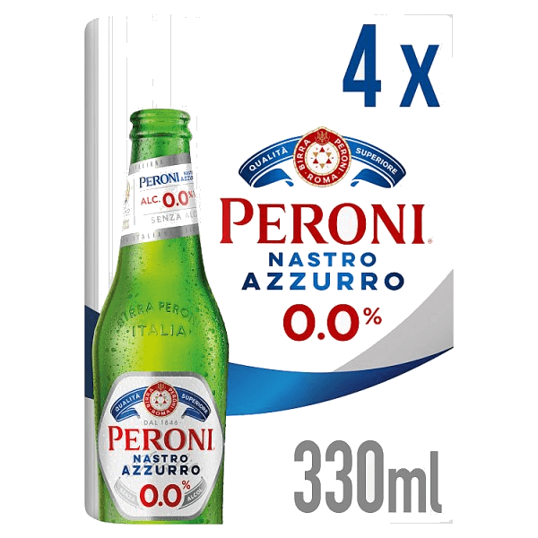 Peroni Lager 4 Pack Can
