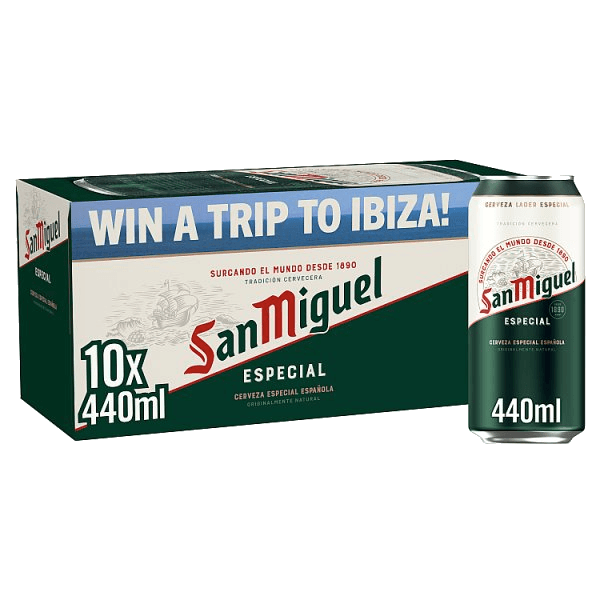 San Miguel 10 Pack Can