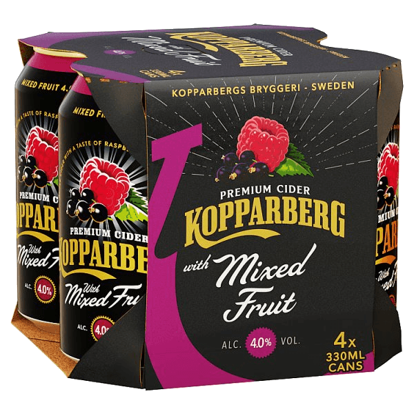 Kopparberg Mixed Fruit 4 Pack