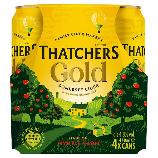 Thatchers Gold 4 Pack