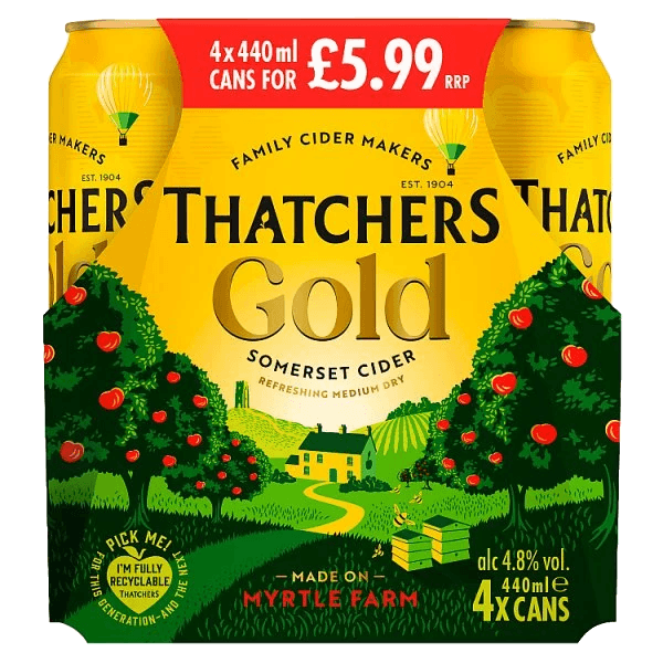 Thatchers Gold Can