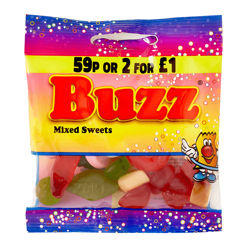 Buzz Mixed Sweets 120G