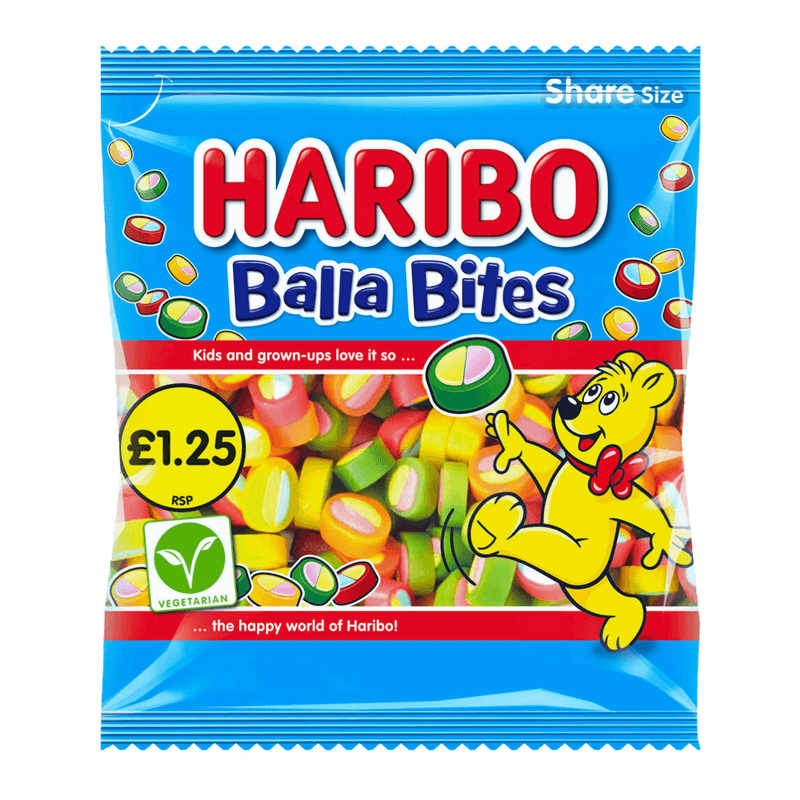Haribo Bal Bites 1.25 10%