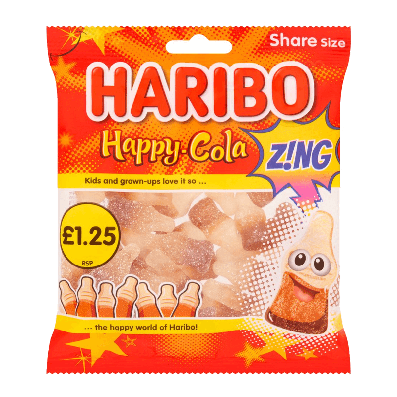 Haribo Happy Cola Zin