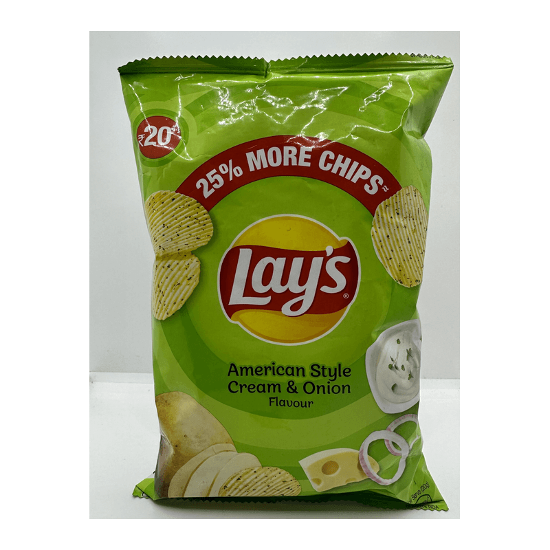 Lay's American Style Cream & ON