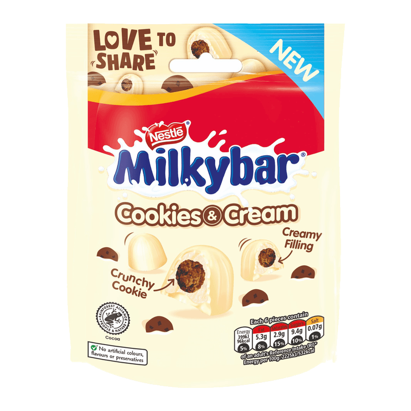 Milkybar Chocolate Cru Blk