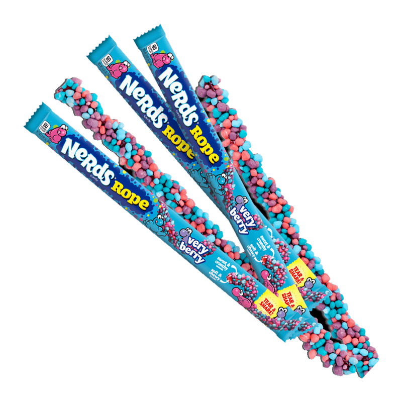 Nerds Rope Very Berry 26G