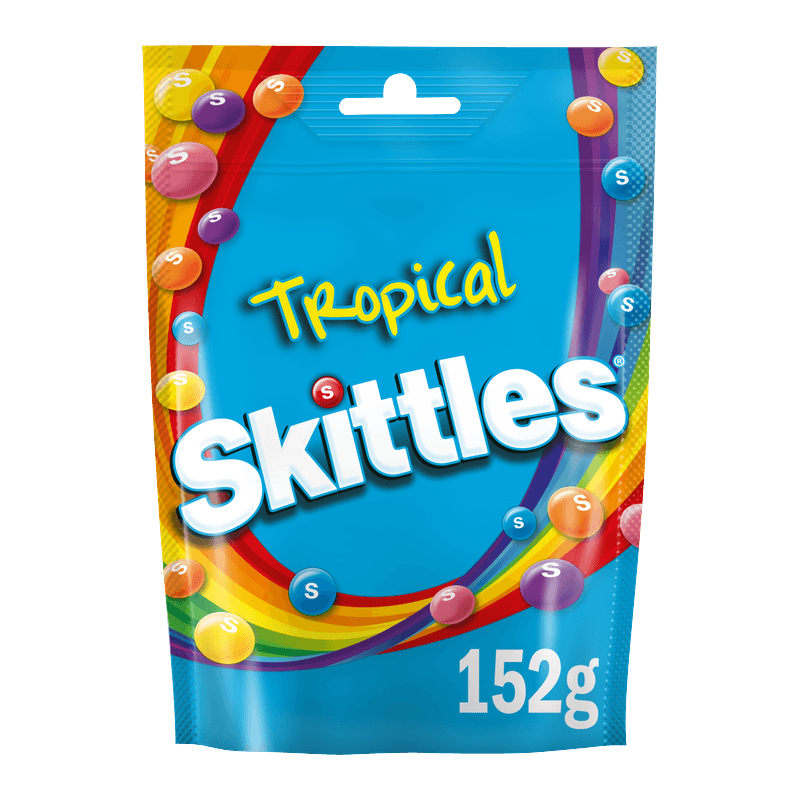 Skittles Tropical Sweets Sharing Bag