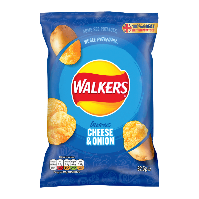 Walkers Cheese & Onion PM £0.90