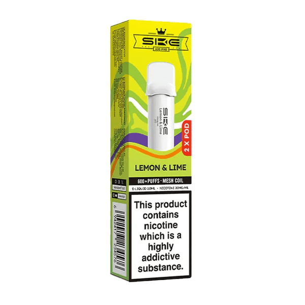 SKE Crystal 600 Lemon & Lime
