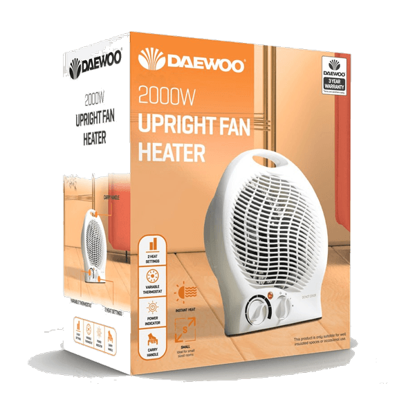 Daewoo Dual P Heater 2000W