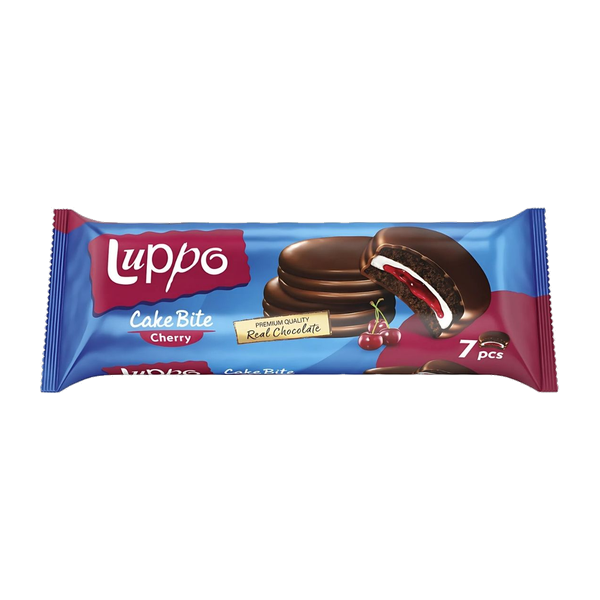 Luppo Cake Bite Cherry 182G