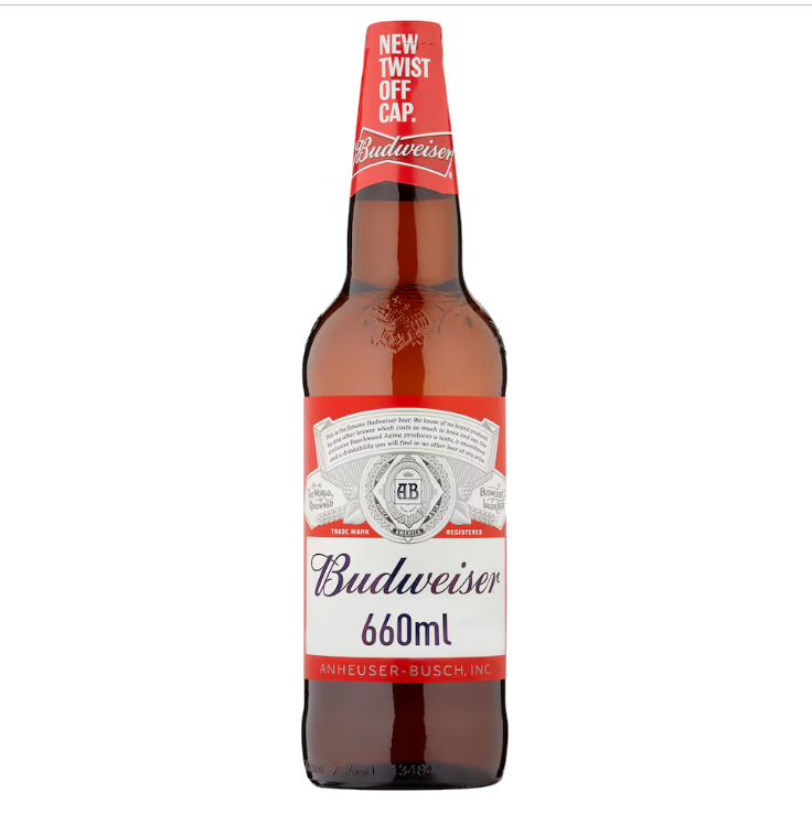 Budweiser Large Bottle