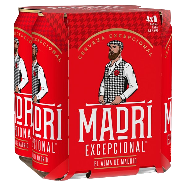Madri Excepcional 4 Pack