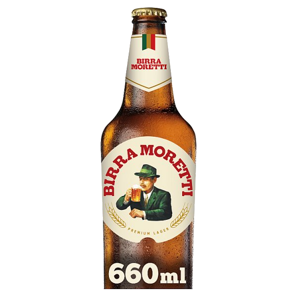 Birra Moretti Bottle