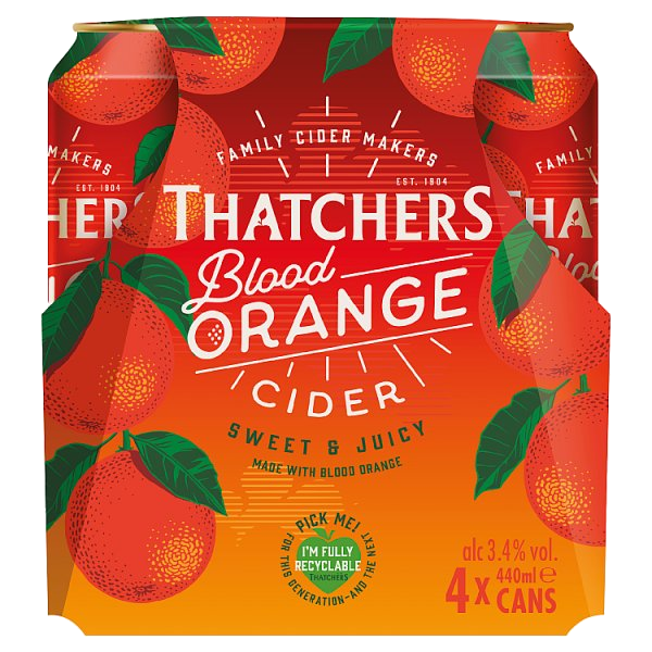 Thatchers Orange Cider Can