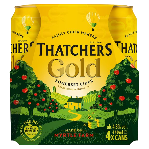 Thatchers Gold 4 Pack