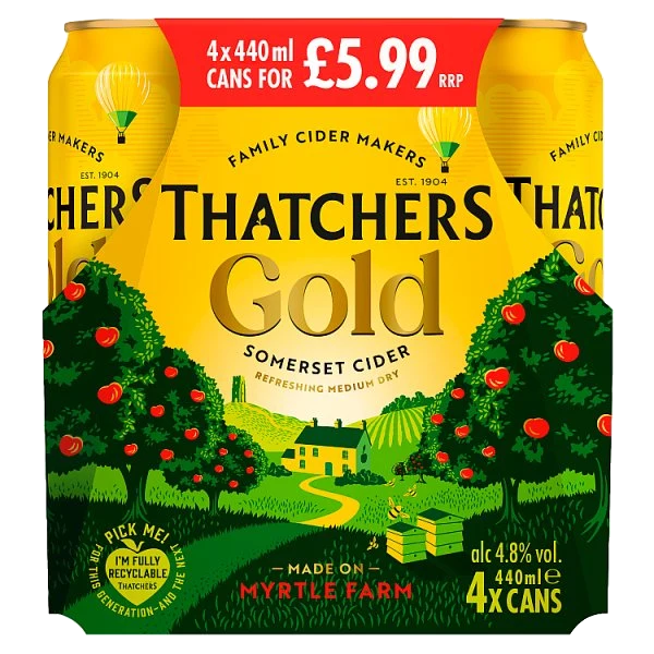 Thatchers Gold Can