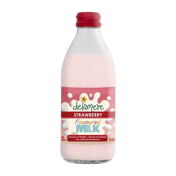 Delamere Steri Strawberry Milk