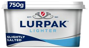 Lurpak Spreadable Slightly Salted Butter