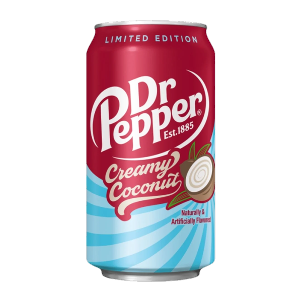 Dr Pepper Creamy Coconut Can