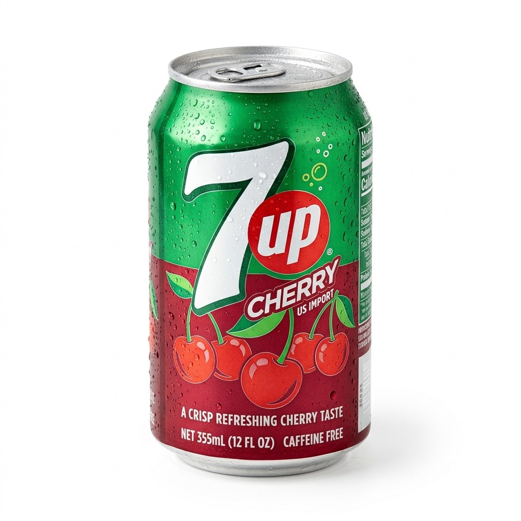 7Up Cherry Can 355Ml