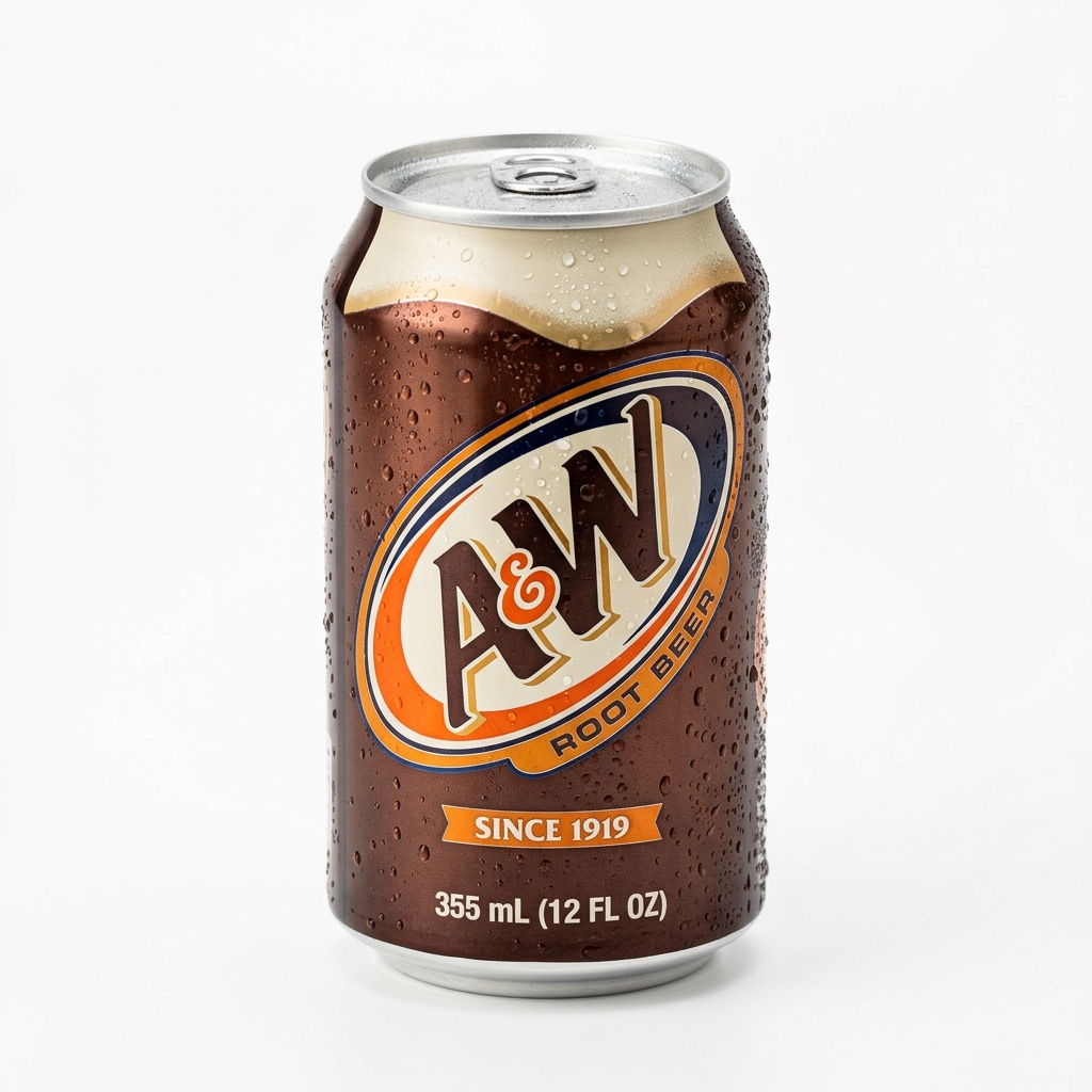 A&W Root Beer Can 355Ml