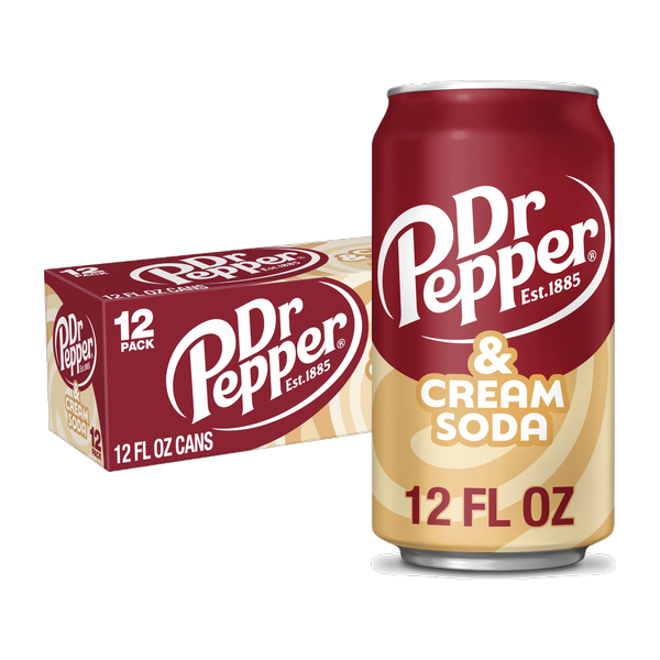 Dr Pepper Cream Soda Can 355Ml