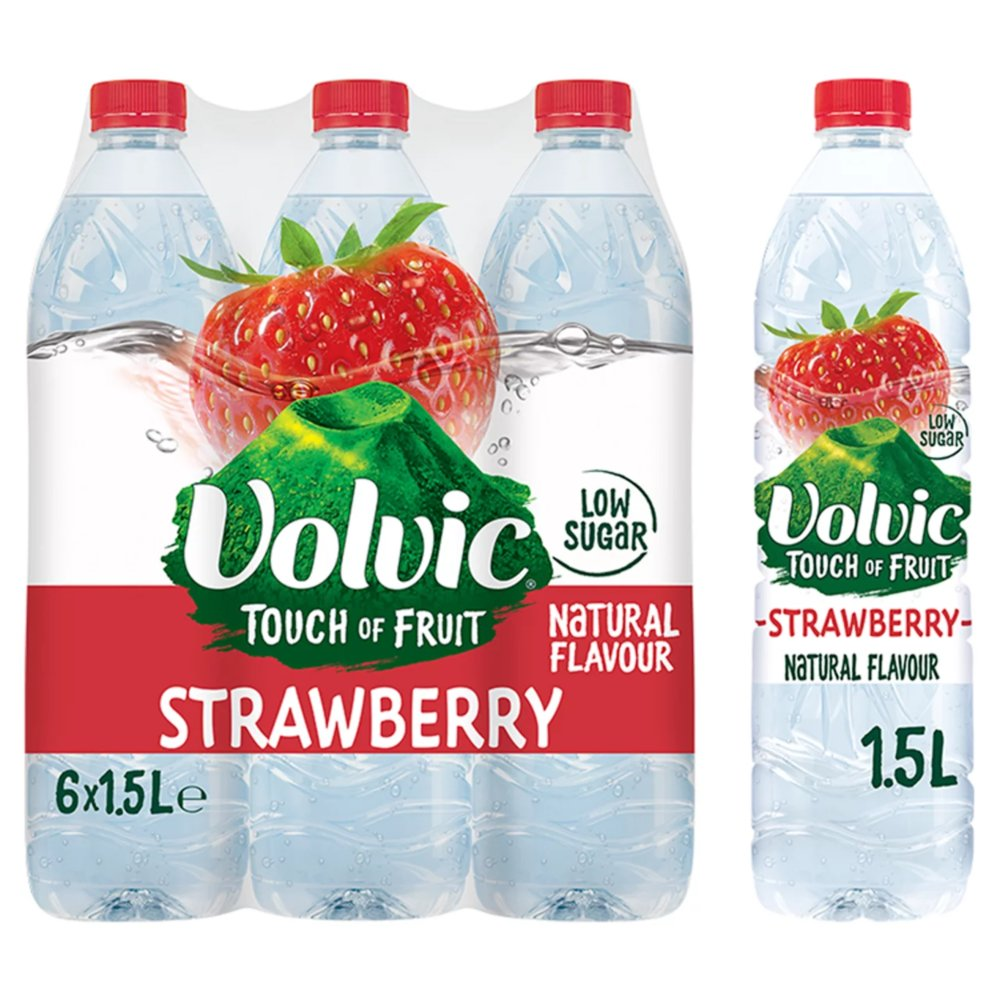 Volvic T/O/F S/C Strawberry