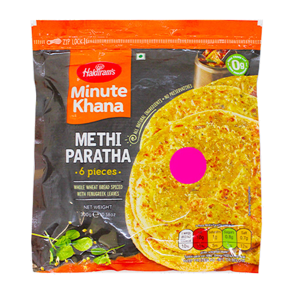 Haldiram's Methi Paratha 300G