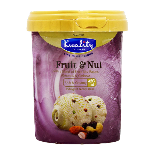 Kwality Fruit & Nut 450Ml