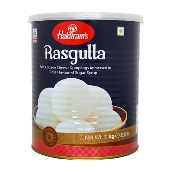 Haldiram's Rasgulla Tin 1Kg
