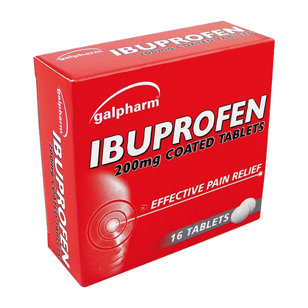 Galpharm Ibuprofen 200mg Pain Relief Tablets