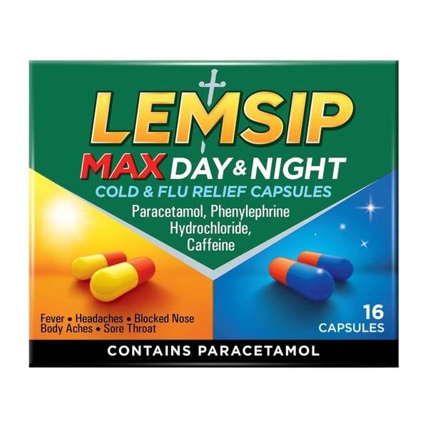Lemsip Max Day&Night Cap