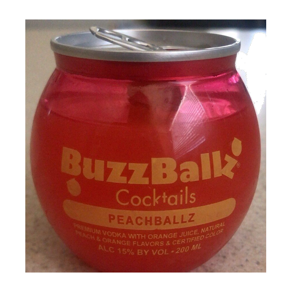 Buzzballz Cocktails Peachballz