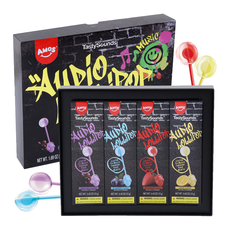 Amos Tasty Sounds Audio Lollip