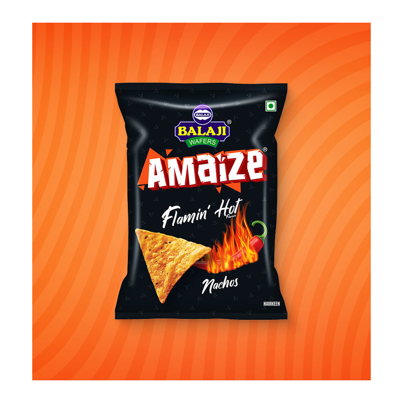 Balaji Wafers Nachos Flamin HO