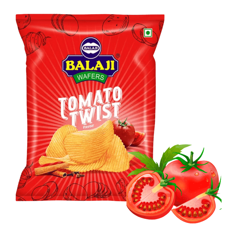 Balaji Wafers Tomato Twist 135