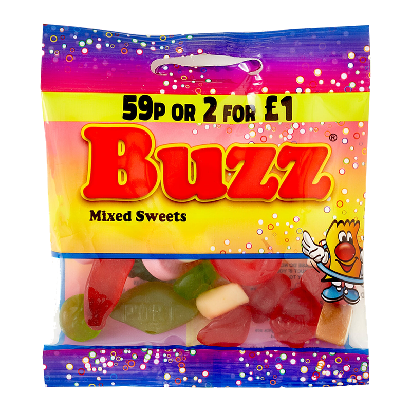 Buzz Mixed Sweets 120G