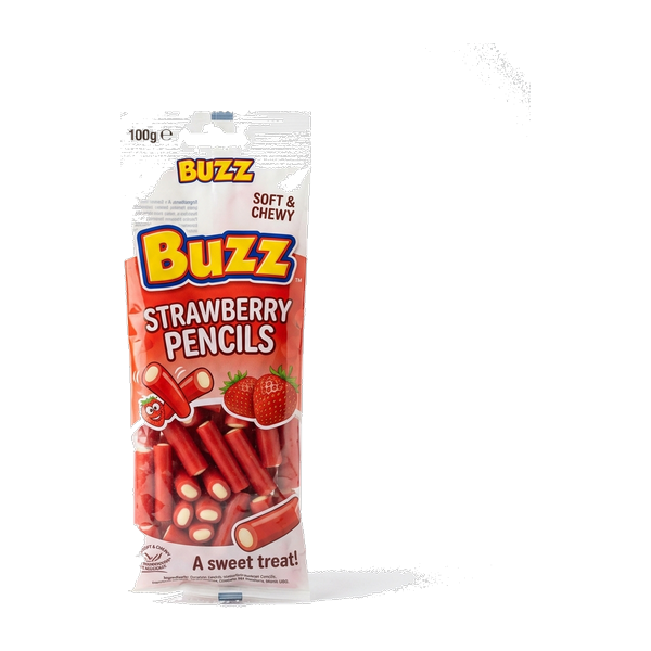 Buzz Strawberry Pencils 100G
