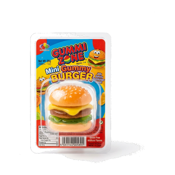 Gummi Zone Burger 28G
