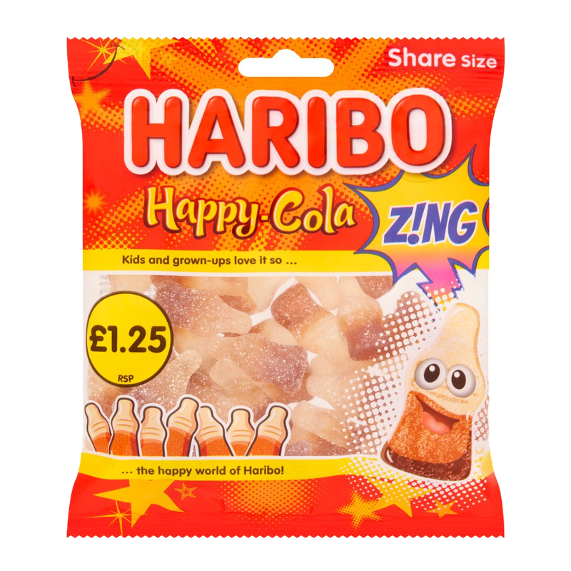 Haribo Happy Cola Zin