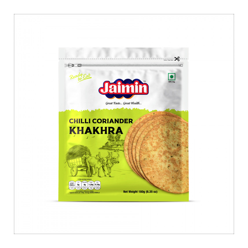 Jaimin Chilli Coriander Khakhr