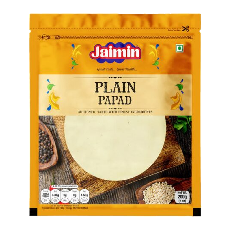 Jaimin Plain Papad 200G