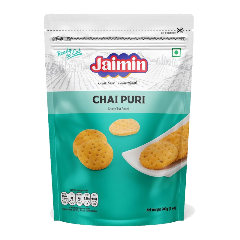 Jaimin Tea Time Chai Puri 200G