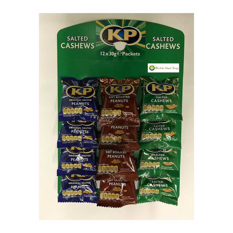 KP Salted Cashew Pubcard