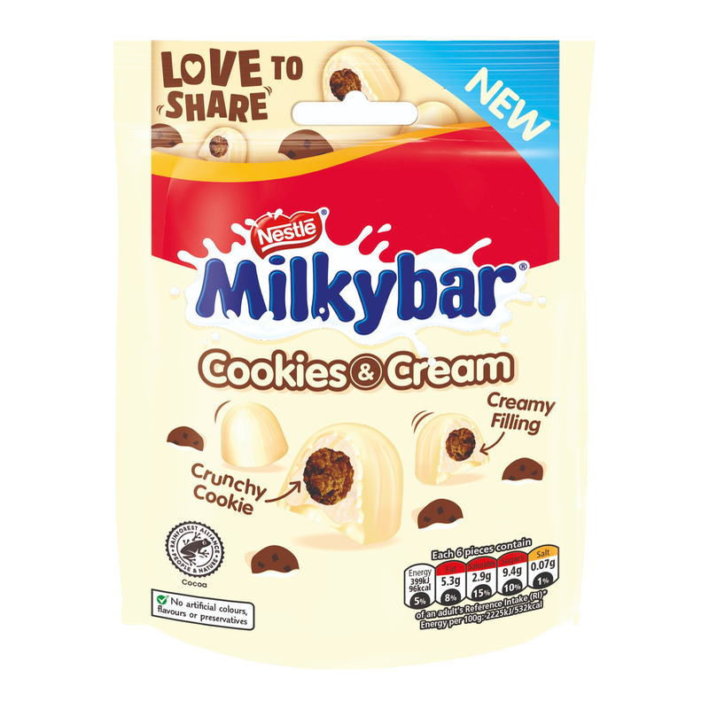 Milkybar Chocolate Cru Blk