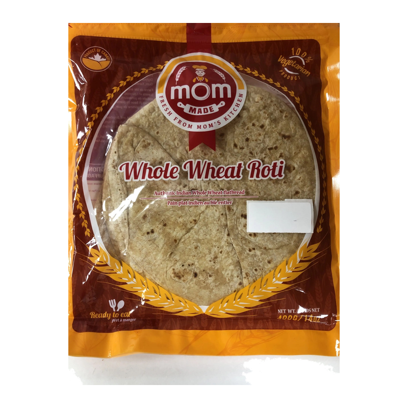 Mom Made Whole Wheat Roti 400G
