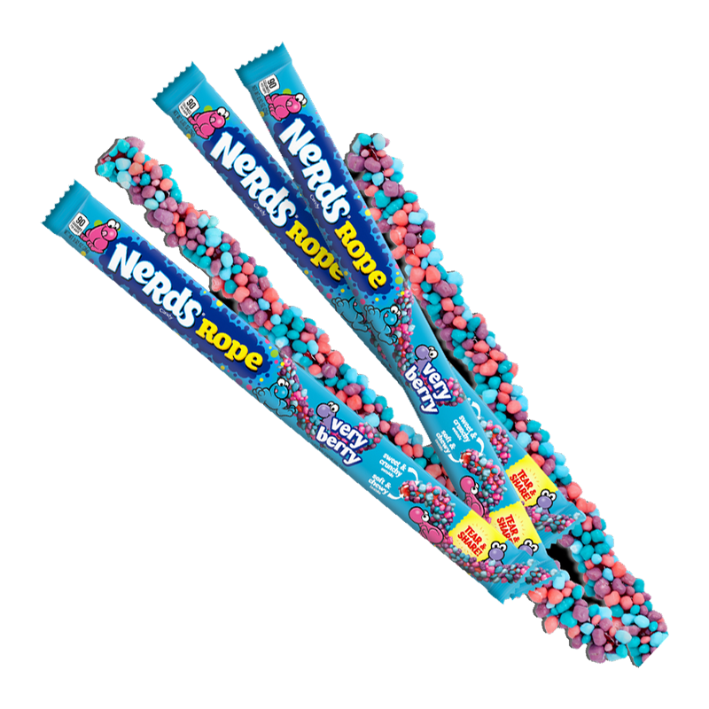 Nerds Rope Very Berry 26G