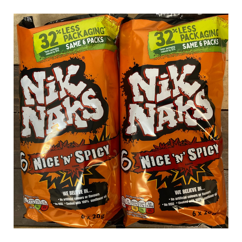 Nik Naks Nic N Spicy